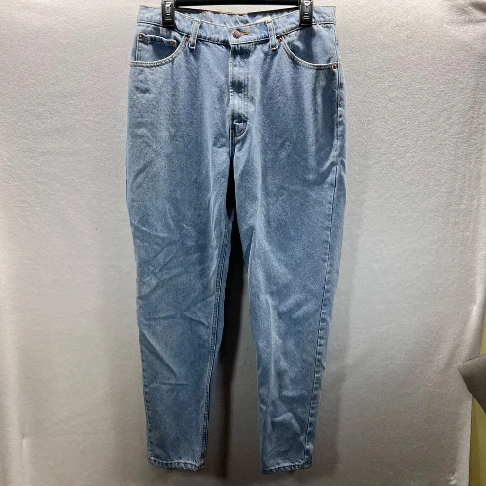 Vintage Jordache High Rise Tapered‎ Fit Jeans Womens 15/16 Juniors Denim 2754